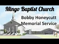 Bobby Honeycutt Memorial Service