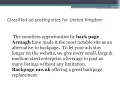 Classified sites for the United Kingdom Backpage Armagh
