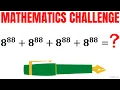Calculators NOT Allowed Can you Simplify the Expression Math Olympiad Training