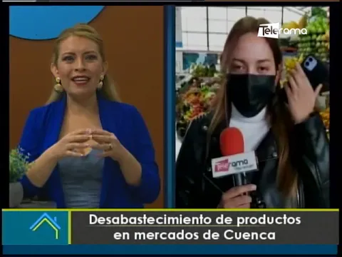 Desabastecimiento de productos en mercados de Cuenca