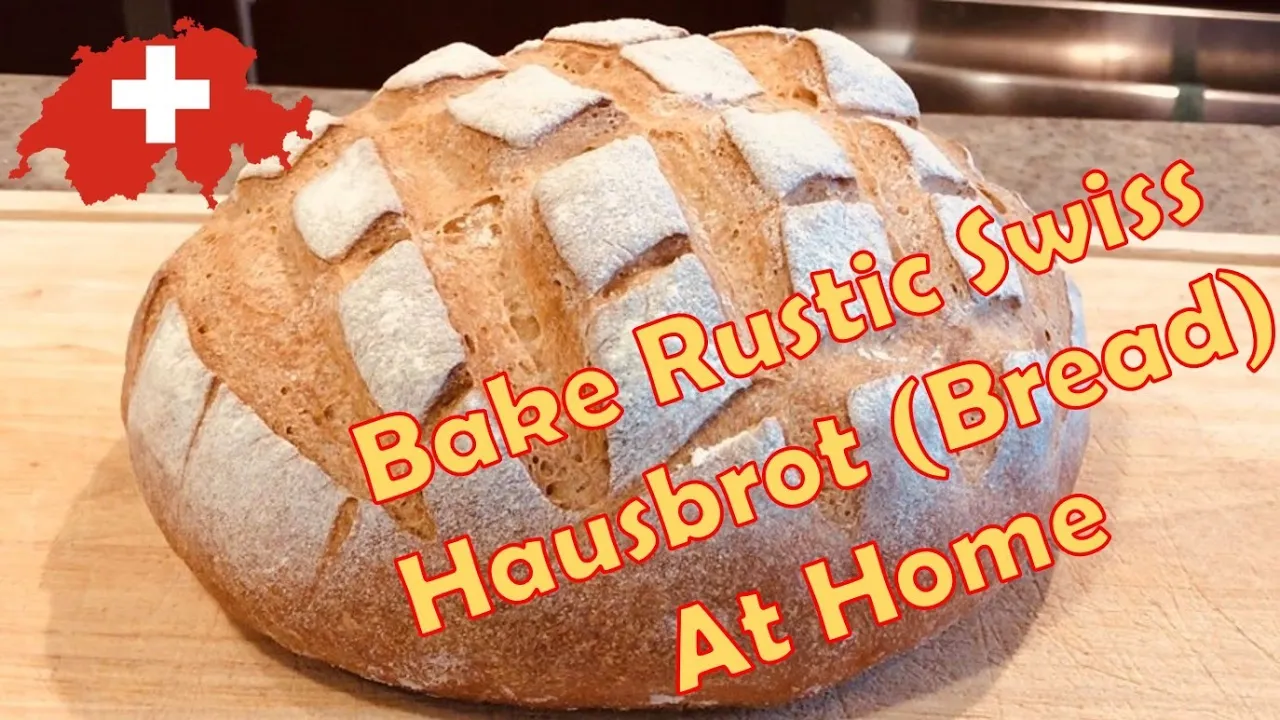 World's Easiest Homemade Bread - Crusty Artisan style!!