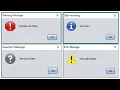 Customize Message Dialog Box Popup in JAVA SWING JOptionPane showMessageDialog examples