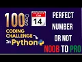 Day 14 100 Days Coding Challenge in Python