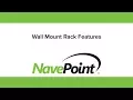 NavePoint Wall Mount Rack Features