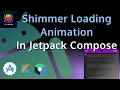 Shimmer Loading Animation with Jetpack Compose Android Studio