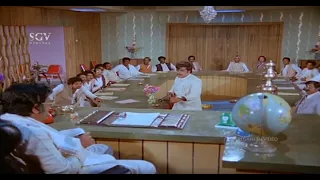 amazing climax scene of chakravyuha ambarish masterplans and kills all corrupted people kannada