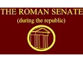 The Roman Senate during the Republic