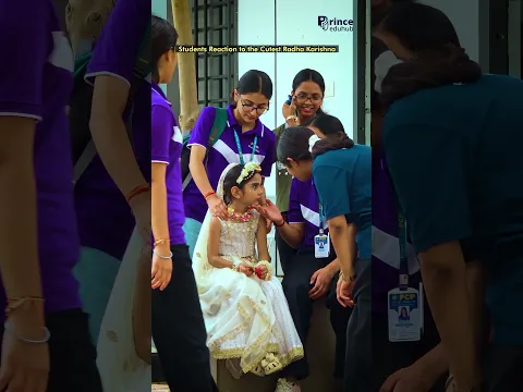 STUDENT REACTION to The Cutest Radha Krishna (Barsana Mila Hai Song ) 🌸🙏