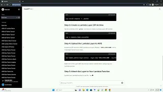 aws lambda python requests layer