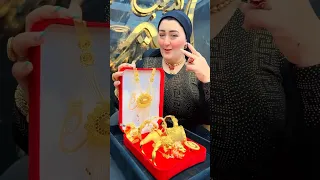 شبكة عروسة ب2مليوة جنيةذهب خليجي فااااخر عند اميرة الذهب 