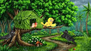 Barish Snake | कार्टून | Ranu Chidiya ki Kahani |Rano Kauwa |Chidiya Kauwa Episod |Tuni Wala Cartoon