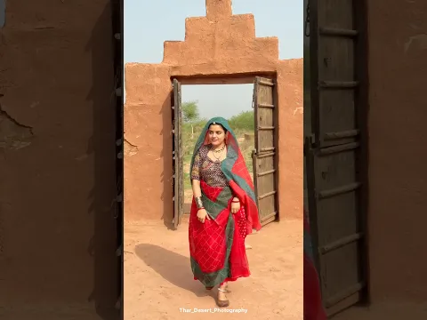 कच्चे घरों वाला गांव😍