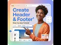 How to Create Header and Footer in Website Design Step-by-Step Tutorial for Beginners 2025