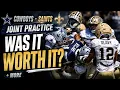Cowboys - Saints Joint Practice Was It WORTH IT MORE