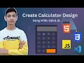 Modern Calculator App using HTML CSS JavaScript Beginner Friendly Project