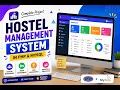 Hostel Management System in PHP MySQL with Source Code