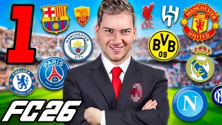 INIZIO LA CARRIERA ALLENATORE con QUESTA SQUADRA!! - FC 26 CARRIERA #1