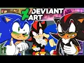 SONIC KISSING SHADOW - Sonic Shadow Visit DEVIANTART