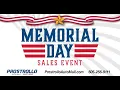 Memorial Day Sales Event at Prostrollo Auto Mall in Madison SD