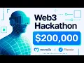 ANNOUNCING 200K WEB3 HACKATHON Moralis x Filecoin s 1 2 Web3 Hackathon