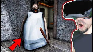 الجدة الشريرة جراني بنظارة الواقع الافتراضي Granny VR 