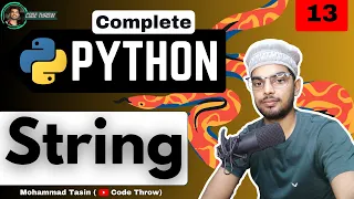 string in Python Complete Python Course Lecture 13