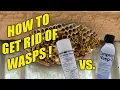 Wasp WAR Zenprox Wasp X-2 vs PT Wasp Freeze II Which Kills Wasps Hornets Yellowjackets Faster