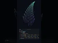 This fern is just 4 lines of Python