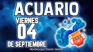 💥BOOOM💣 ESTO ES ALGO MUYY GORDOOO🔎😱 acuario ♒ Horóscopo diario 4 DE SEPTIEMBRE 2026🔮 horóscopo #new
