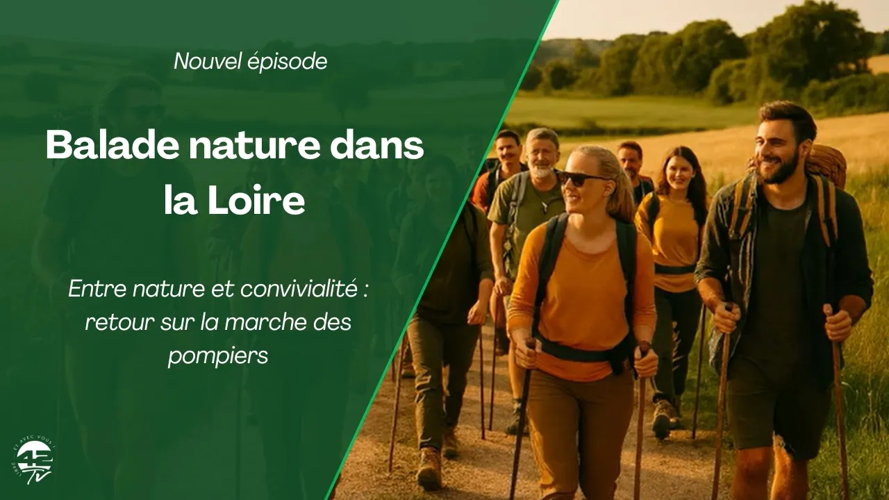 ⁣Marche des pompiers : une journée nature et conviviale à Rozier-en-Donzy