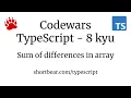 Codewars - Typescript