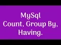 SQL Count Group by Having Bangla tutorial SQL Part - 2