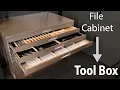 Turning Flat File Cabinet into a Tool Box