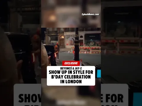 Beyoncé Steps Out with Jay-Z in London for Her 45th B'Day Bash