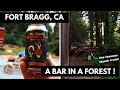 A BAR in a FOREST Fort Bragg CA Skunk Train North Coast Brewing Co Part 1 Dog Friendly