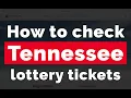How to check Tennessee lottery tickets Find the latest TN lottery winning numbers on LotteryCoast
