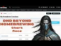 DnD Beyond Step By Step Homebrew - Race