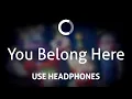 JT Music - You Belong Here 8D