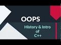 Object Oriented Programming IPU Engineering Sem 4 History Intro of C