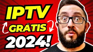 TUDO GRÁTIS! 14 APLICATIVOS GRÁTIS DE IPTV Pra Usar EM 2025!