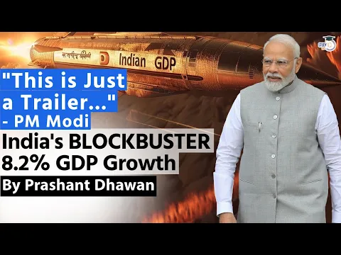 Download MP3 This is just a Trailer says PM Modi over India's BLOCKBUSTER GDP Numbers | By Prashant Dhawan