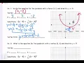 Parabola Equation Focus and Directrix