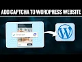 How To Add Captcha To WordPress Website Full Tutorial