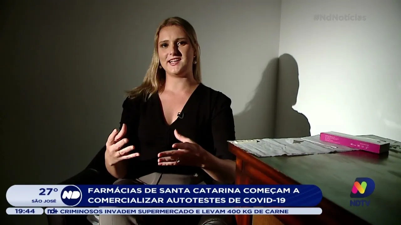 Farmácias de Santa Catarina começam a comercializar autotestes de Covid-19