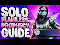 How ANYONE Can Solo Flawless Prophecy Hunter Guide