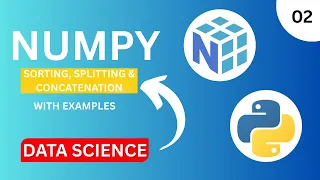 How to Sort Split and Concatenate Arrays in NumPy with Examples Data Science