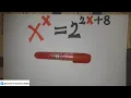 Solving using the LAMBERT W FUNCTION