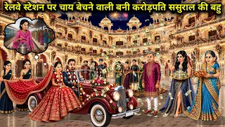 रेलवे स्टेशन पर चाय बेचने वाली बनी करोड़पति ससुराल की बहु |The daughter-in-law of the in-laws who so