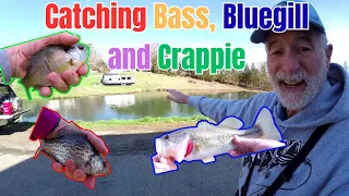 CATCHING Bluegill, Bass & Crappie/A COMPILATION of Some Trips BEFORE my Surgery In APRIL