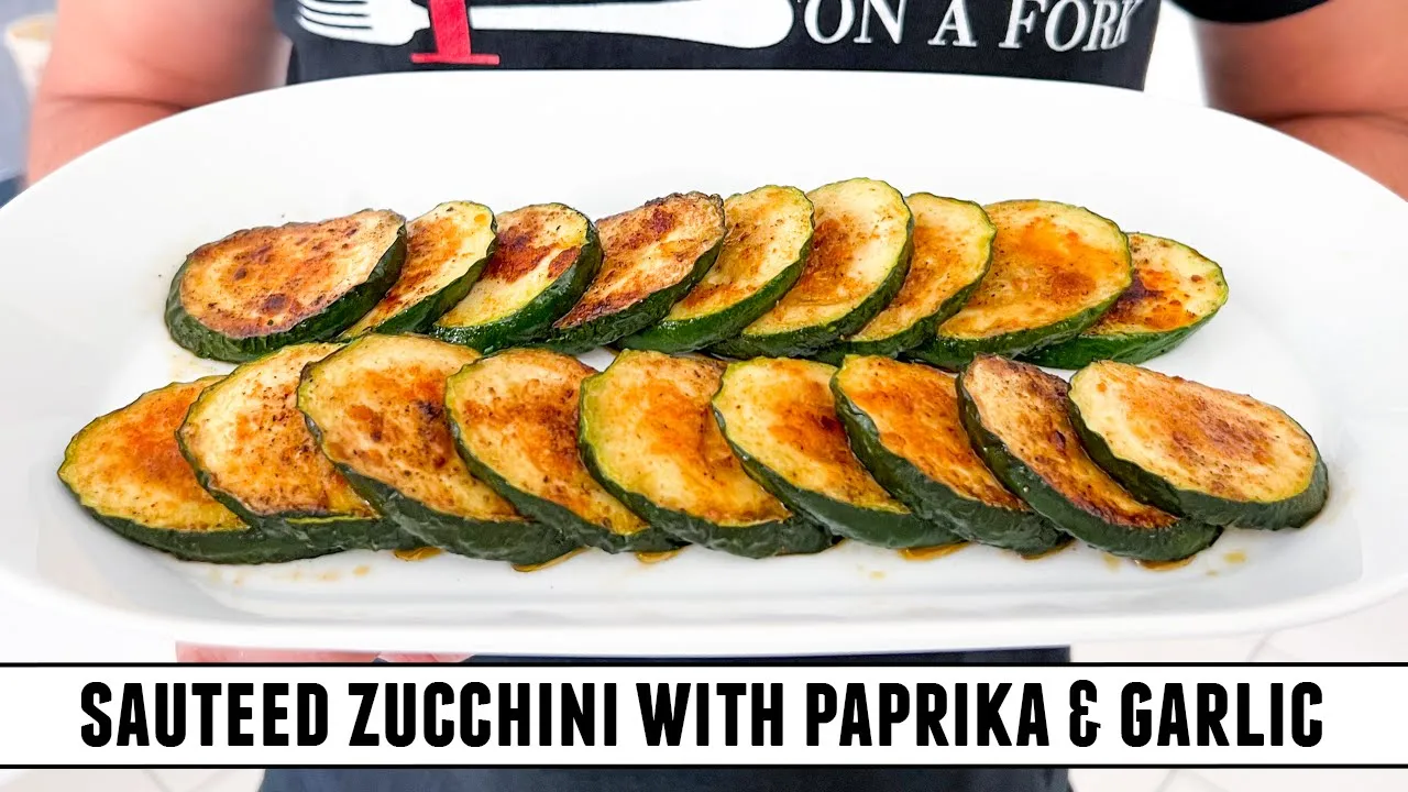 The EASIEST Zucchini Recipe with the BEST Flavor   Quick Recipe